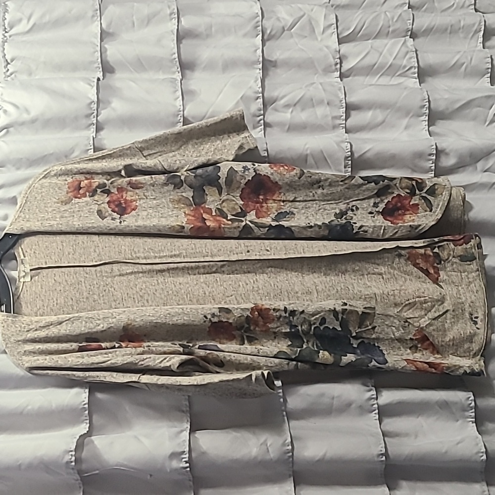 Womens floral cardigan